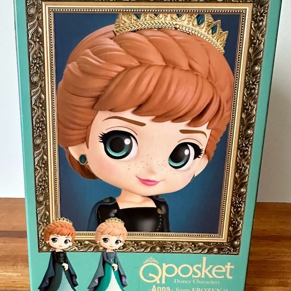 Banpresto Frozen II Anna Ver. A Q Posket Statue (BP18216) - Picture 2 of 7